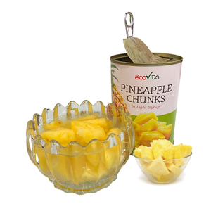 Ananas en morceaux dans le sirop, qualité supérieure, best-seller, fabriqué au Vietnam, prix bas, emballé en conserve de 30 oz - Product Image 1