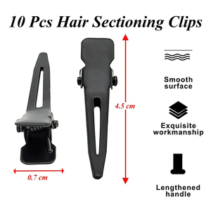 High Quality 16-Piece Hair Extension <b>Tool</b> Kit Hand Tied Including Plier Scissor Marking Chip and Loop - Product Image 5