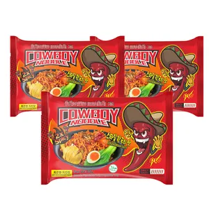 Fideos al por mayor OEM venta caliente pollo caliente fideos ramen istantaneos Halal picantes