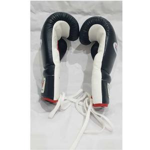 Professional Genuine Cowhide Leather Winning Boxing <b>Gloves</b> <b>Lace</b> Up Winning Kickboxing Sparring <b>Gloves</b> MS-BG-023 - Product Image 4