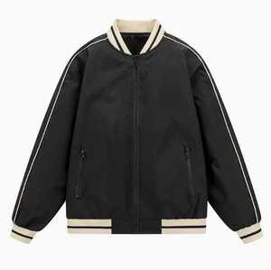 Chaqueta Universitaria de Invierno con Logotipo Bordado Personalizado, Ropa Urbana de Secado Rápido, Chaqueta Varsity para Hombre en Venta - Product Image 6