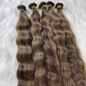 Loose Curl Bulk Hair para un volumen suave y de aspecto natural Punta plana - Product Image 3