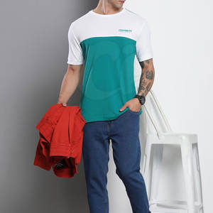 Ropa de verano Camisetas hechas en fábrica para hombres Camisetas con estampado de logotipo personalizado para hombres Camisetas de marca privada para hombres - Product Image 3