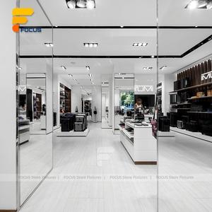 Accesorios de tienda de equipaje personalizados Estantes de exhibición de maletas modernas Estantes de exhibición de bolsas de viaje al por menor Diseño de tienda minorista personalizado - Product Image 4