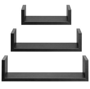 Étagères murales flottantes en bois de luxe étagère de rangement murale pour la maison hôtels salon cuisine décor fabriqué en inde 2023 - Product Image 1