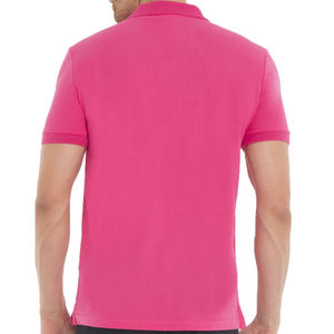 เสื้อโปโลผู้ชายผ้าคอตตอนแห้งเร็วและระบายอากาศได้ดีดีไซน์ใหม่ล่าสุดแบบสีทึบ - Product Image 6