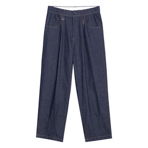 Precio al por mayor Moda Estilo casual Denim azul Minimalista Jeans lavados Hombres Verano 2024 Precio al por mayor - Product Image 3