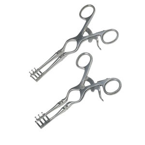 Retractor Weitlaner Beckman con bisagras, 31cm, 4x3 puntas, instrumento quirúrgico de autorretención afilado, instrumentos médicos de calidad superior - Product Image 6