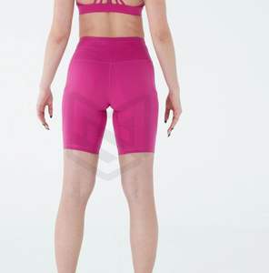2023 Custom Logo <b>Women's</b> High Waist <b>Compression</b> Gym Biker Fitness Yoga <b>Shorts</b> Soft Seamless Scrunch Butt Leggings - Product Image 5