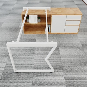 Escritorio Ejecutivo Metálico 180x160cm Diseño Moderno Patas de Acero Requiere Ensamblaje (HBMC024) - Product Image 5