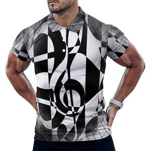 Polo respirant pour hommes et femmes, t-shirt Polo pour hommes en coton et Polyester, chemise de Golf sublimée Anti-rétrécissement - Product Image 5