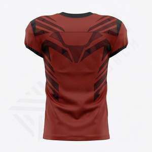 Ensemble d'uniformes de football américain en jersey twill, grande taille, 100 % polyester haute performance - Product Image 2