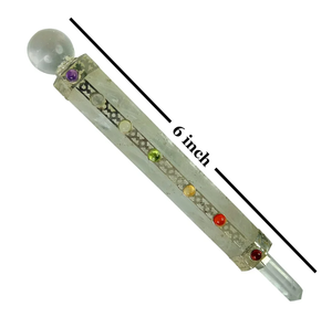 Meilleure qualité Offre Spéciale produits en cristal naturel Reiki baguette de guérison en améthyste crayon en pierre de cristal naturel - Product Image 4
