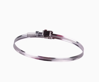 Collier de serrage rapide pour tuyau de ventilation à installation rapide
