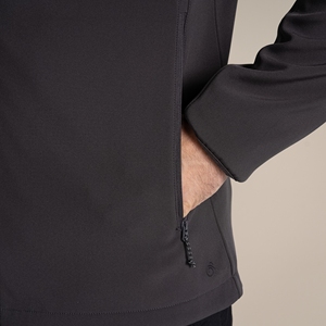 Meilleures ventes, veste softshell haute performance avec logo personnalisé, veste d'extérieur à capuche et fermeture éclair, veste softshell pour hommes - Product Image 6