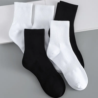 Calcetines Deportivos de Tubo Personalizados con Logotipo, 100% Algodón, Invierno, para Hombre y Mujer, Divertidos, Novedosos, con Logotipo en la Parte Inferior, para Baloncesto