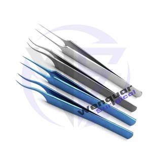 Fórceps de extracción de Trasplante de Cabello FUE de grado médico Pinzas quirúrgicas de alta precisión de 110mm y 115mm para clínicas y cirujanos - Product Image 4