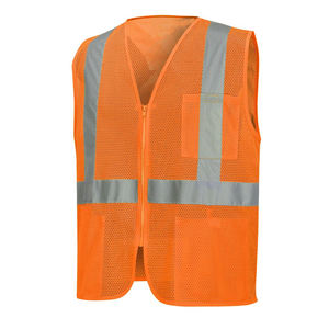 Chaleco de trabajo ligero de alta visibilidad para exteriores de alta calidad con impresión de logotipo personalizado recién llegado diseño informal de invierno relleno de algodón - Product Image 1