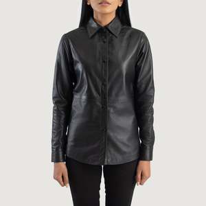 Veste de sport Zenith Premium Slim noire réversible (peau de mouton/PU) XL, douce, fine, pour l'hiver, le printemps et l'automne, en polyester pour plus de confort - Product Image 4