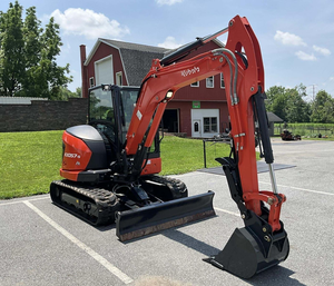 รถขุดขนาดเล็กคุณภาพสูง Kubota KX057-5 น้ำหนัก 5.5 ตัน สำหรับงานก่อสร้าง จัดสวน ขุดดิน เคลื่อนย้ายดิน ขาย - Product Image 1