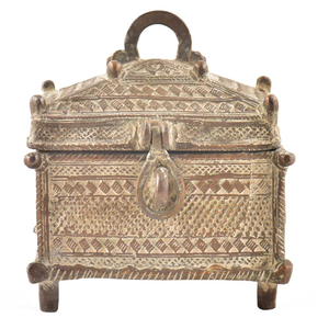 Pandaan indien antique de forme unique en laiton avec poignée de verrouillage en laiton de haute qualité au prix de gros de l'Inde - Product Image 4