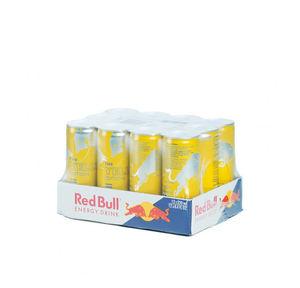 Boîtes en vrac 24 canettes en gros pour Red Bull Tropical Yellow Edition 250ml Bouteilles de boissons énergisantes Toutes les saveurs Bon marché Carbonate - Product Image 4