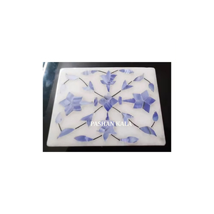 Square Shape With Handmade <b>White</b> Marble Inlay Jewelry <b>Box</b> for Business <b>Gift</b> and Jewelry Storage <b>Box</b> - Product Image 1