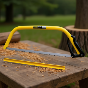 Sierra de arco Stanley Raker con protector para carpintería y actividades al aire libre - Product Image 3