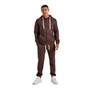 Jersey en blanco de algodón 600 GSM 100% de peso pesado para hombre con logotipo personalizado, Sudadera con capucha holgada cuadrada, pantalones de chándal de gran tamaño, chándal de invierno - Product Image 1