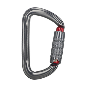 Tùy Chỉnh Mới Anodized 35KN Nhôm 7075 Leo Núi Carabiner 3T Twist Khóa Móc Cho Khai Thác Mỏ Và Mùa Thu Bắt giữ - Product Image 1
