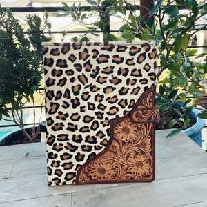 A4หนังแท้สไตล์โบฮีเมียนสำหรับผู้หญิง/A5หนังแท้สไตล์ตะวันตกเป็นมิตรต่อสิ่งแวดล้อมใส่เอกสารได้ตามต้องการ - Product Image 4