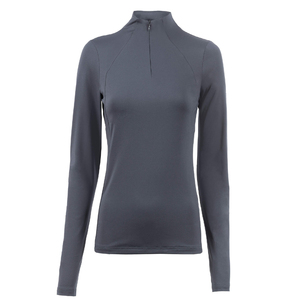 Equitación Manga corta Capa base Traje ecuestre femenino Tops ecuestres para mujer Camisa de equitación - Product Image 4