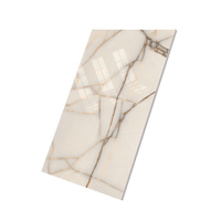 Carreaux de porcelaine grand format 1200x1800 mm, dalle de sol en onyx cristallin brillant poli, carreaux d'intérieur antibactériens résistants aux acides