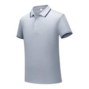 Polo à manches courtes en piqué, fabrication OEM, 180-280 g/m², 35 % coton, 65 % polyester, respirant, tricoté, décontracté, option grandes tailles - Product Image 1