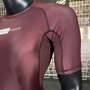 Ensembles de Rashguard MMA pour hommes de haute qualité Short de grappin avec logo personnalisé Short de combat Jiu Jitsu à séchage rapide Ensembles courts longs fabriqués - Product Image 4