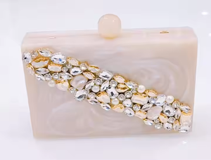 Nouveau design de sac à main en résine fait à la main par Crescent Crafts - Product Image 2