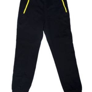 Pantalones de chándal de lona informales con logotipo personalizado impreso para hombre, pantalones de chándal unisex para correr con cierre de cordón en blanco - Product Image 1