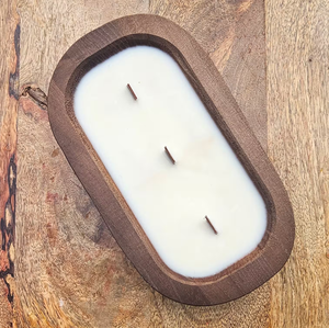 Bol à bougie en pâte de bois Design antique Bol décoratif en bois de ferme rustique Prix de gros écologiques - Product Image 6