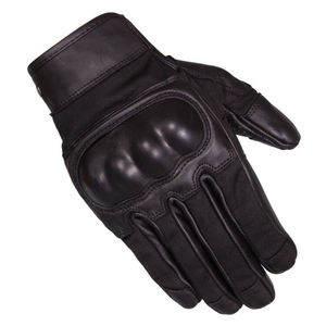 Gants de moto d'hiver en cuir avec fonction d'écran tactile réfléchissant sport coupe-vent fermeture à crochet et boucle - Product Image 6