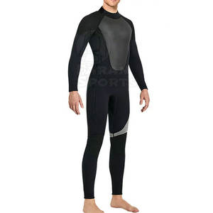 <b>Men's</b> Comfort Style 100% Polyester Wet Suit Long Sleeve with Breathable & Comfortable Design Solid Color-Sustainable <b>Wetsuit</b> - Product Image 3