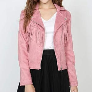 Veste en daim pour femme, design personnalisé, nouvelle collection, haute qualité, manches longues, confortable à porter, vestes en daim pour femme - Product Image 6