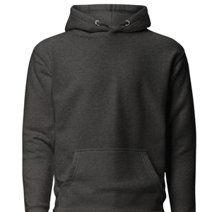 Dark <b>Grey</b> Pullover Hoodie Unisex Cotton Fleece Plain Hooded <b>Sweatshirt</b> Winter Warm Casual Streetwear Regular Fit Wholesale Bulk - Product Image 6