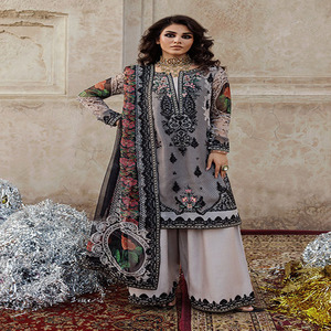 Collections de salwar kameez de marque Inde et Pakistan 2025 pour robes de soirée pour femmes, tissu de qualité d'exportation - Product Image 1
