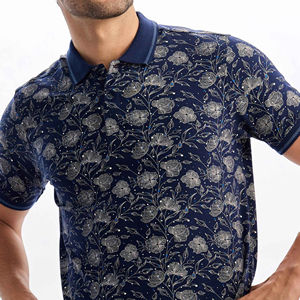 Hommes Polo T Shirt Slim Fit 100% Coton Tissu Respirant à Manches Courtes Vêtements Décontractés Fournisseur OEM Logo Personnalisé Usine En Vrac - Product Image 3