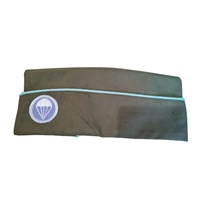 Casquette de garnison américaine de haute qualité, reproduction de la réglementation militaire de la Seconde Guerre mondiale, 100% polyester, réglable, broderie 3D, pour personnalisation et vente en gros