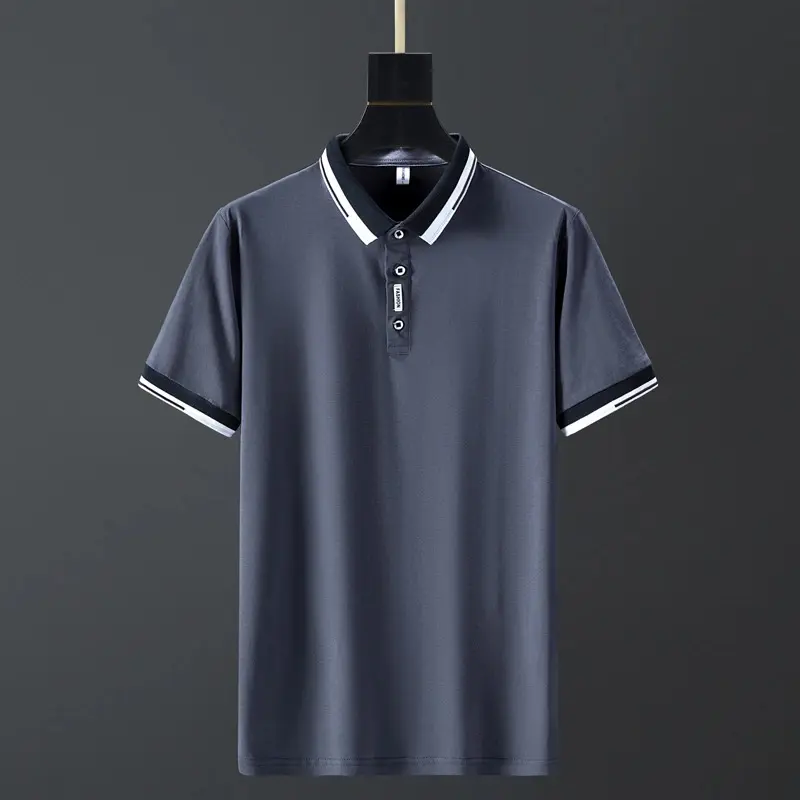 New men polo t shirt wholesale cheap price mens golf polo shirts men high quality business uniform Solid Color Polo Shirt