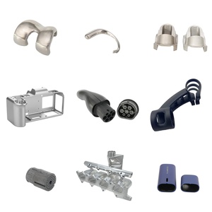 Fixation d'assemblage de moteur EV usinée sur mesure par CNC avec composants en aluminium de précision, surface polie, modèle OEM - Product Image 1