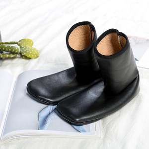 Wholesale Price Leather <b>Socks</b> With Zipper <b>Slipper</b> Leather <b>Socks</b> Pure Genuine Leather High Quality <b>Socks</b> - Product Image 4