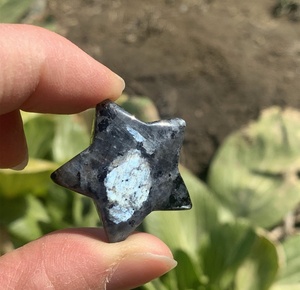 Cristales de Larvikite de alta calidad, piedras curativas de estrellas, ornamento, gran oferta - Product Image 2