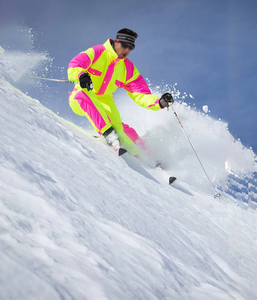 Combinaison de ski personnalisée pour homme, une pièce, imperméable, design par sublimation, combinaison de ski Softshell, combinaison intégrale, OEM, faible MOQ, livraison rapide, combinaison de ski - Product Image 6